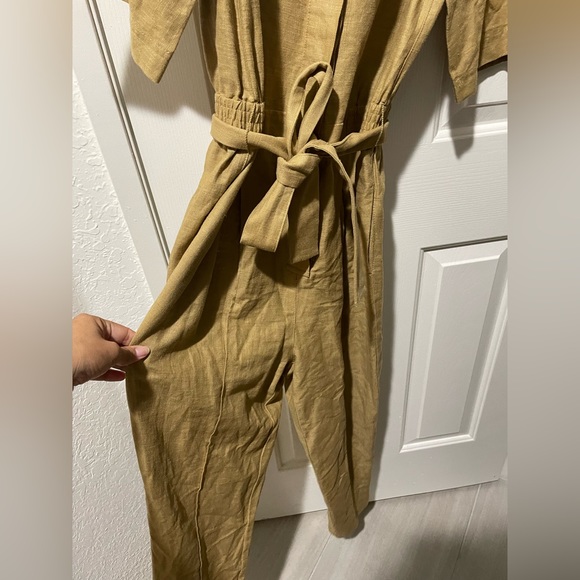 M & S Collection Linen Jumpsuit - Picture 2 of 7